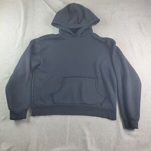 Simon Miller Hoodie Womens Xs Black Oversized Cotton Sweatshirt Pullover Usa